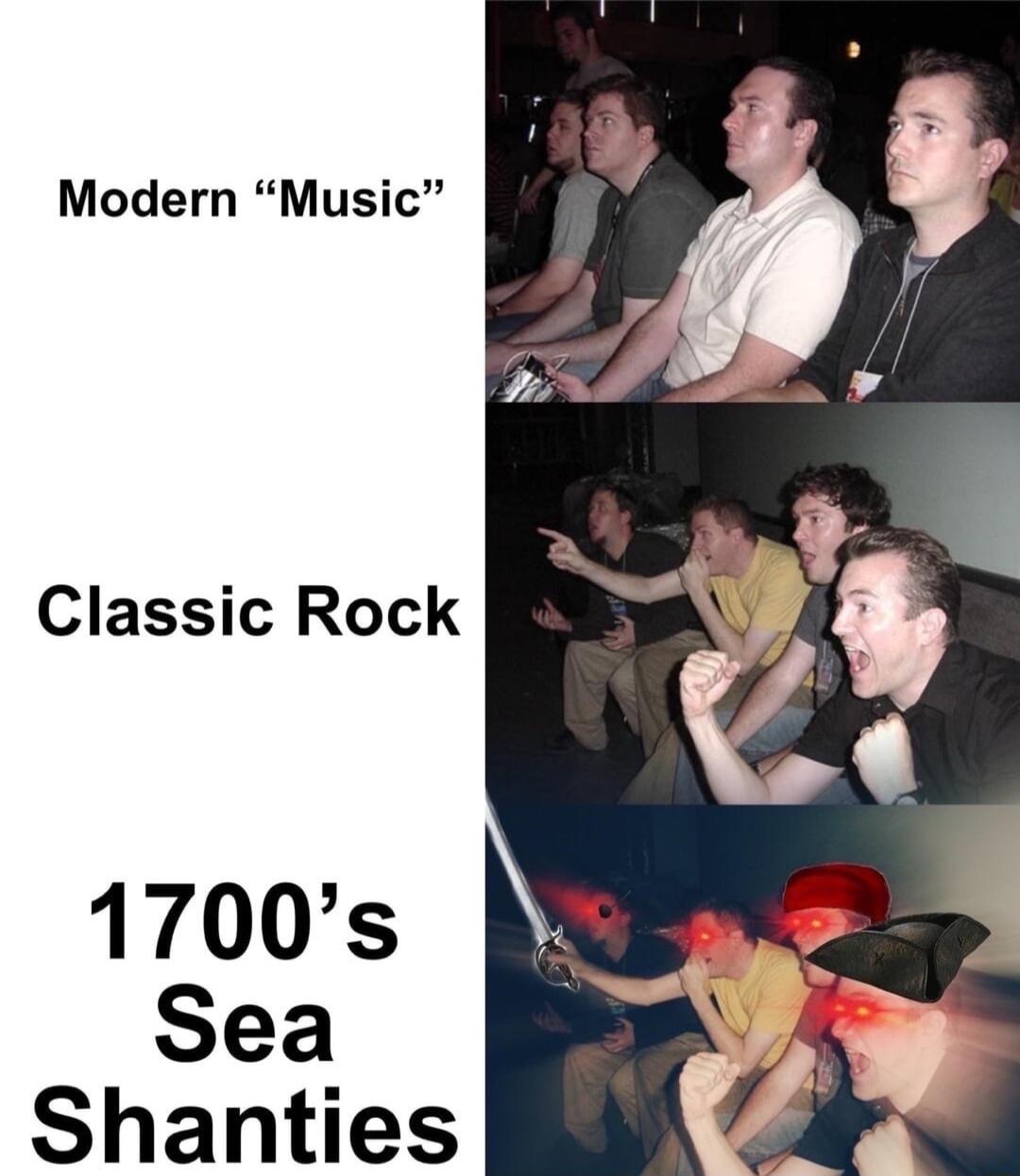 Modern Music Classic Rock 1700s Sea Shanties