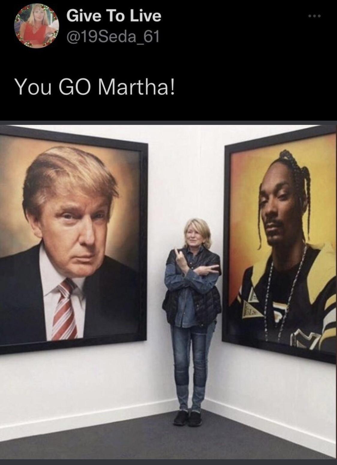 AU Give To Live You GO Martha