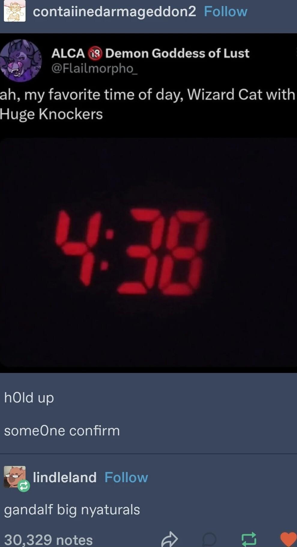 ALCA i Demon Goddess of Lust Flailmorpho_ ah my favorite time of day Wizard Cat with SVECH OIS