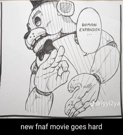 new fnaf movie goes hard
