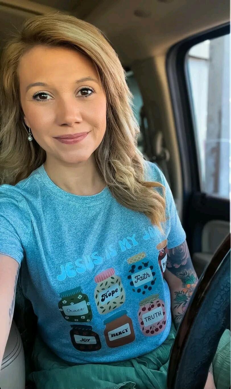 JESUS IS MY JAR. Grace, Hope, Joy, Mercy, Faith, Truth.