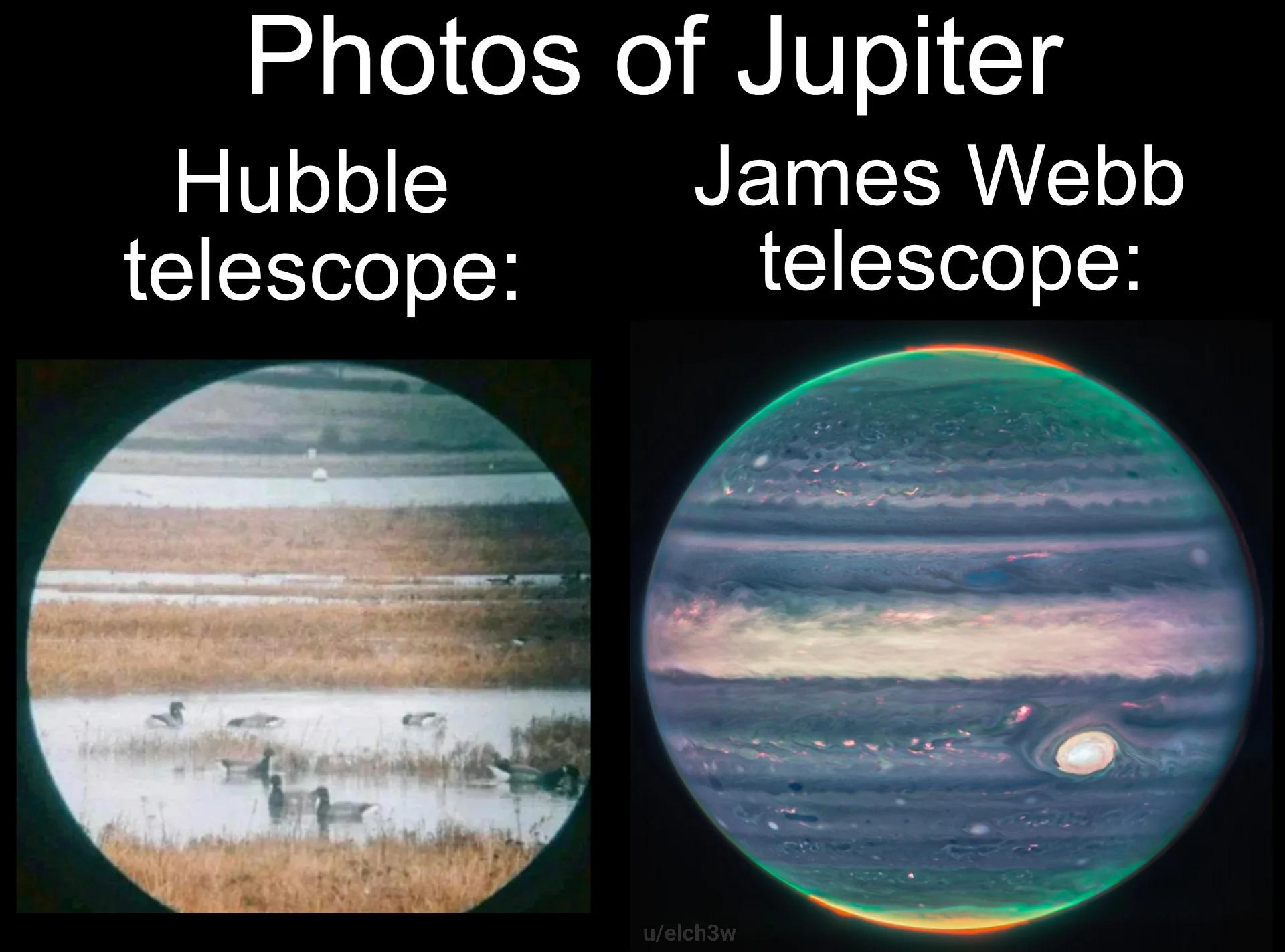 Photos of Jupiter Hubble NET SERUE o telescope telescope A