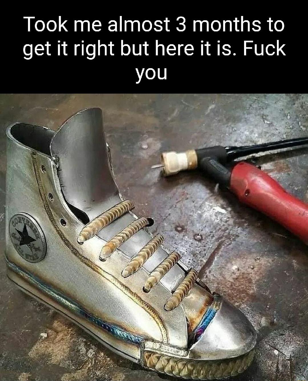 Took me almost 3 months to get it right but here it is Fuck you