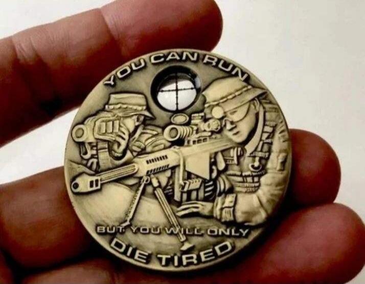 YOU CAN RUN BUT YOU WILL ONLY DIE TIRED