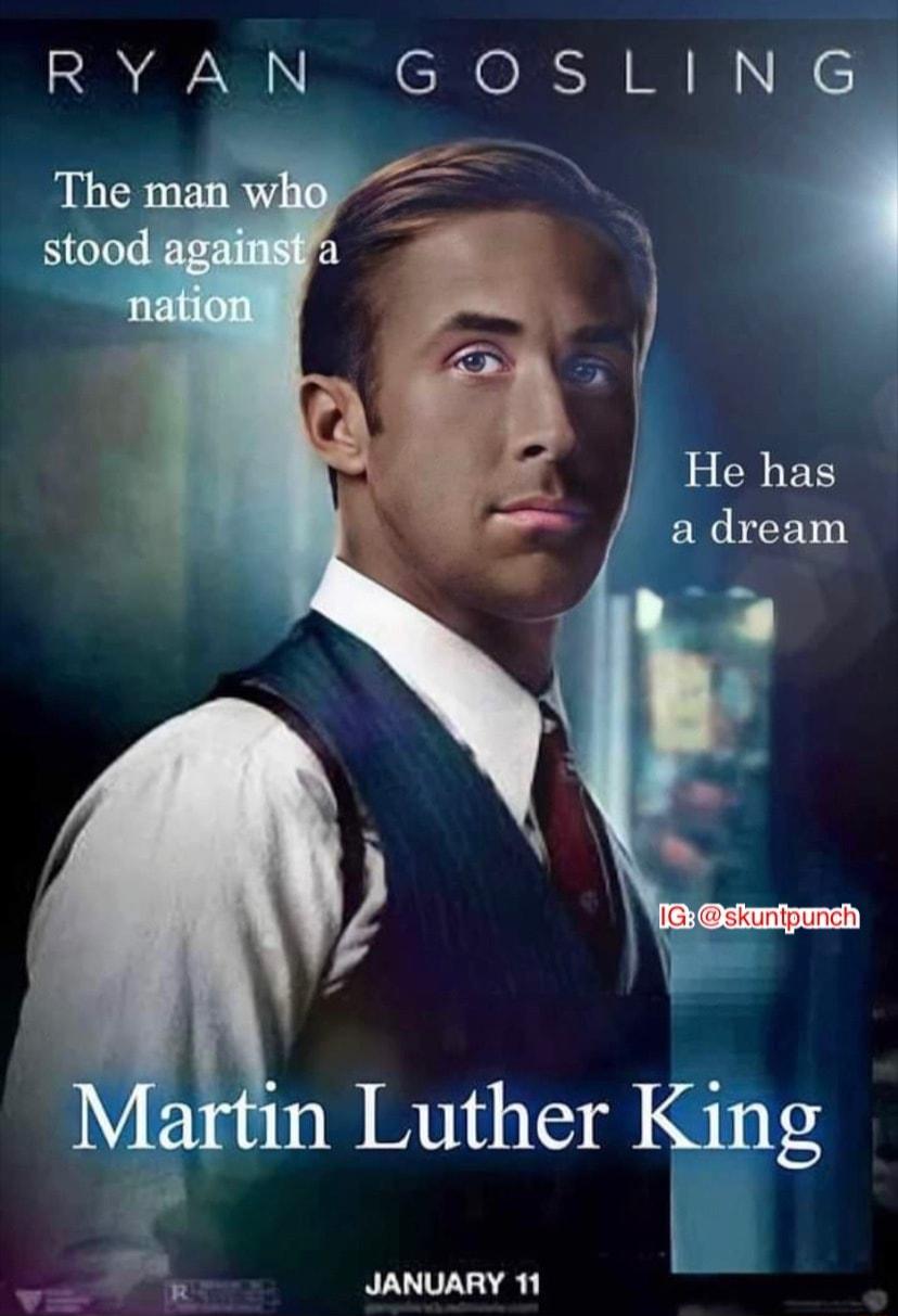 RY AeN G O S L Nu Martin Luther King k JANUARY 11