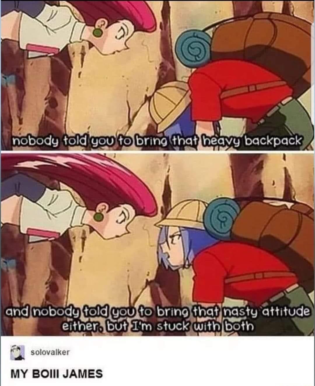 MY BOIll JAMES solovalker