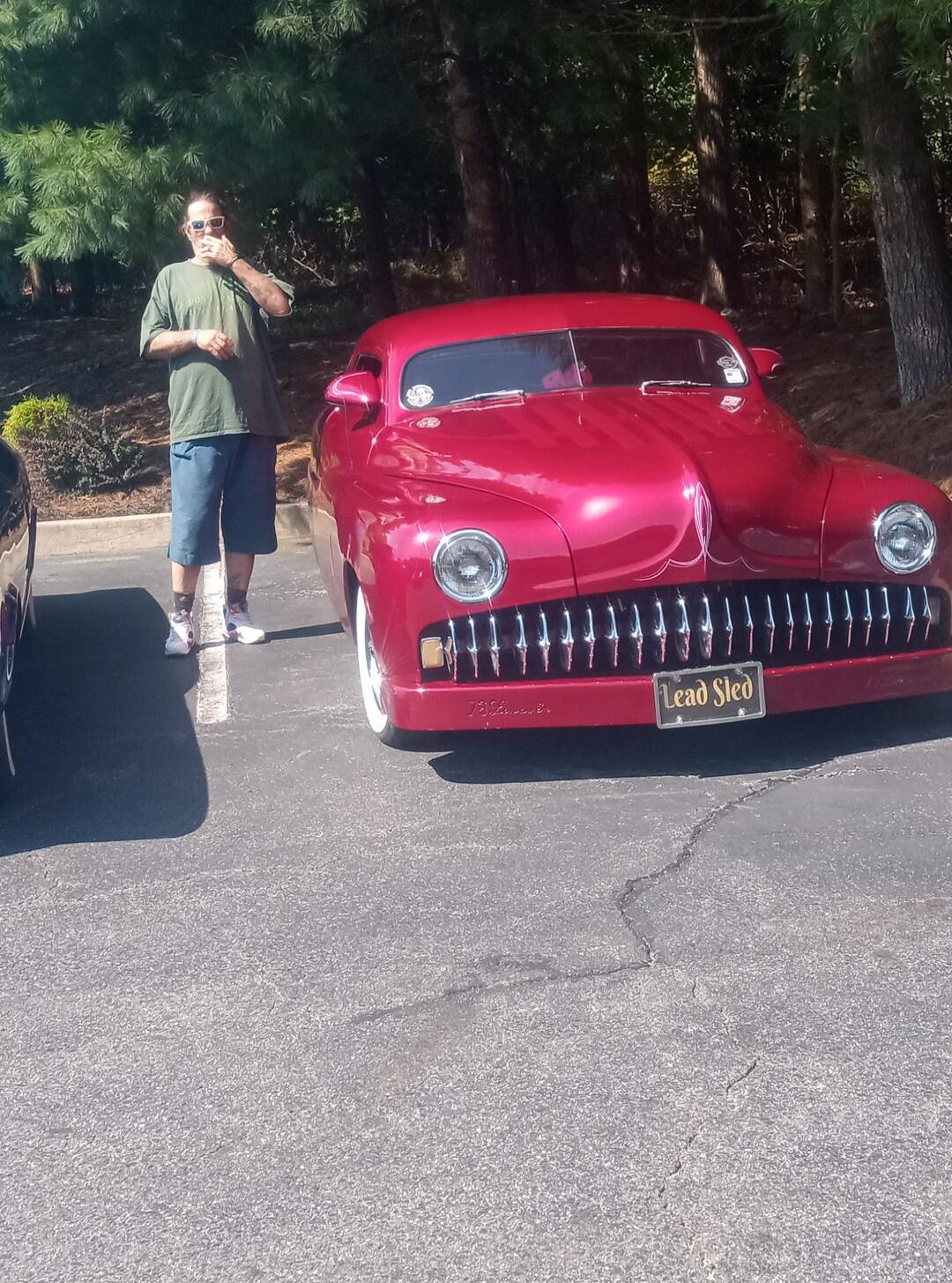 License plate: Lead Slew