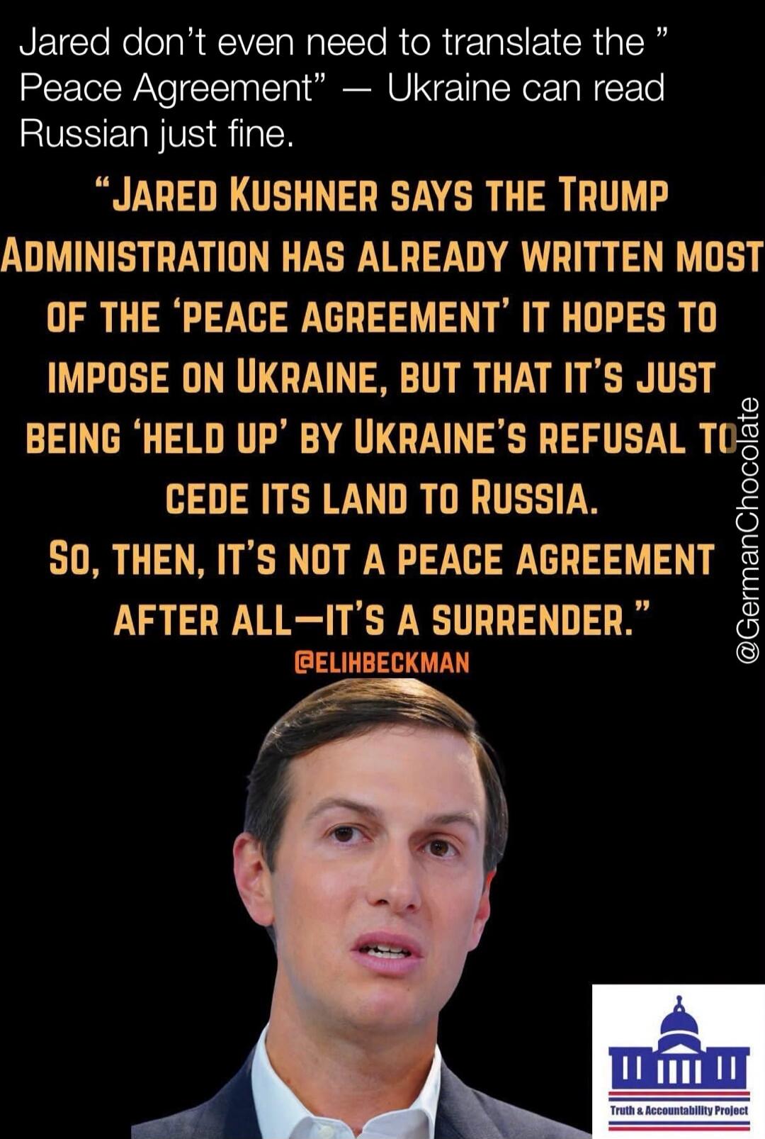 Jared don't even need to translate the 