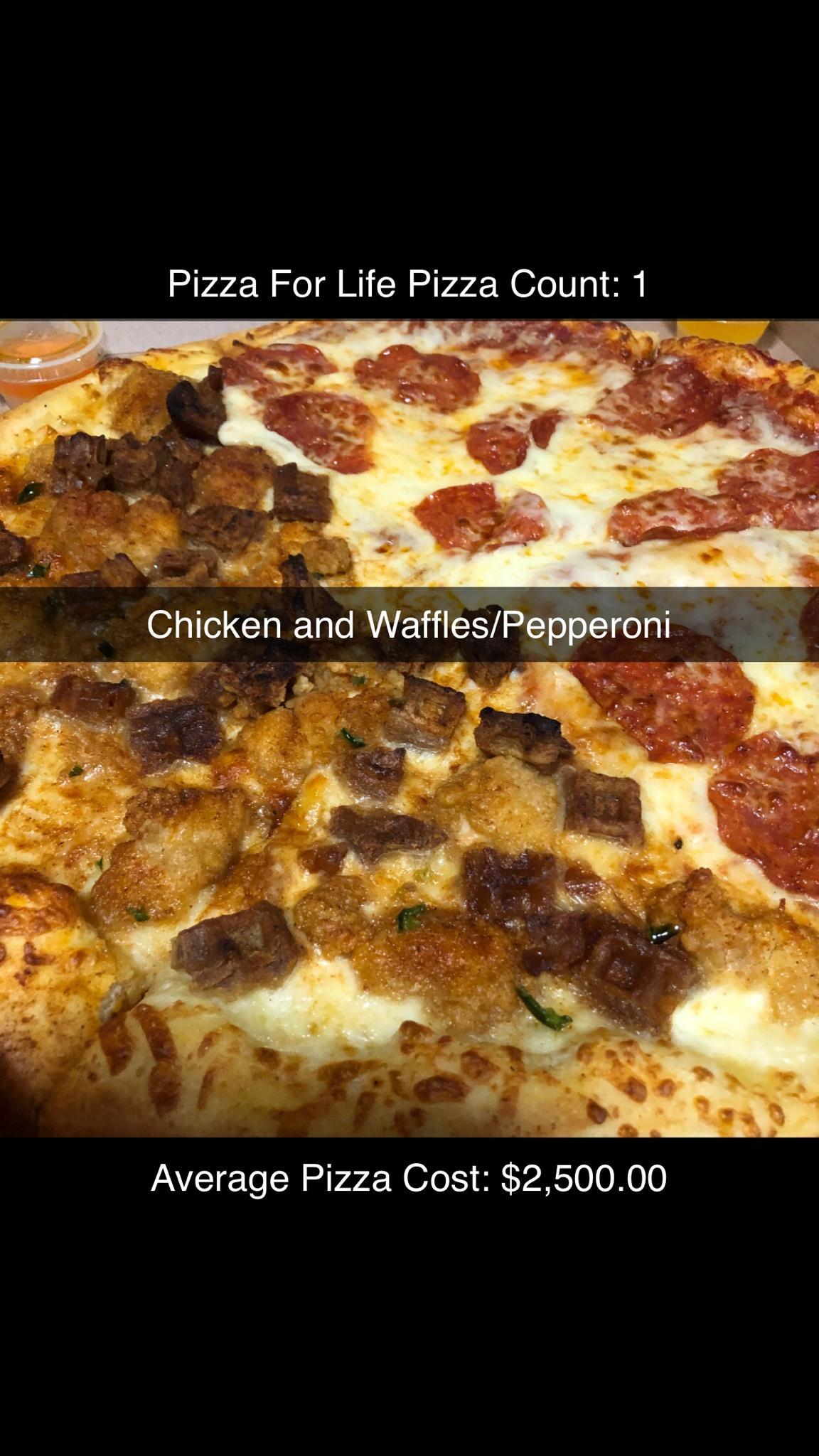 Pizza For Life Pizza Count 1 Te Chicken and WaferSe e 3 VI To N S ar2 W o 1S Y210 O M0 0