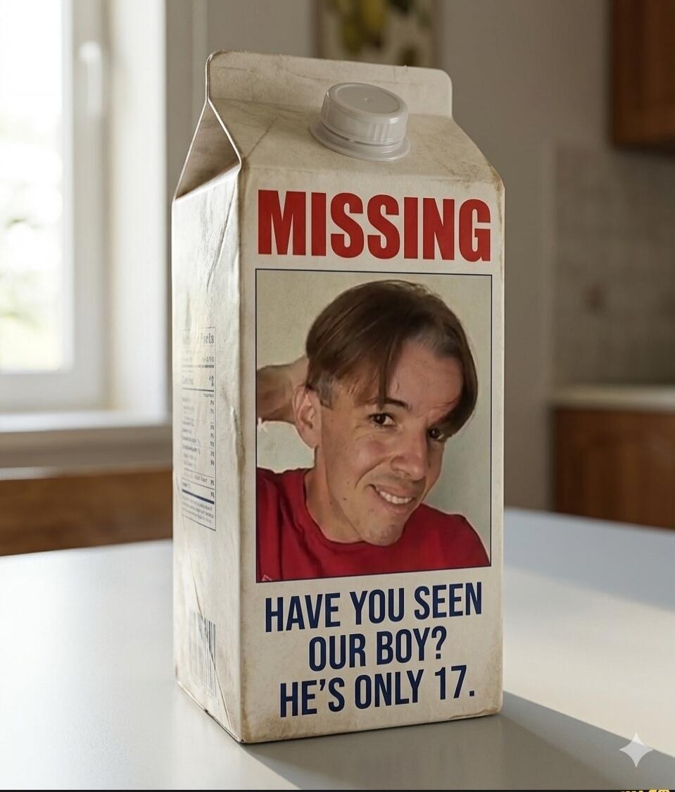 MISSING HAVE YOU SEEN OUR BOY? HE'S ONLY 17.
