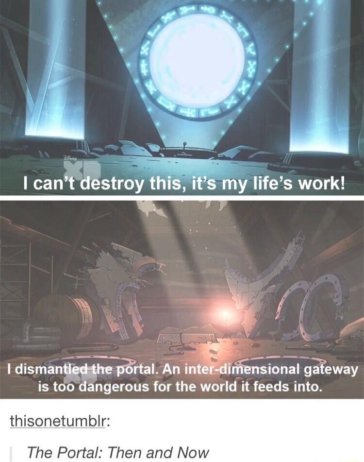 1 uismanw fiensional gateway El is t QLT for the world it feeds into thisonetumblr The Portal Then and Now