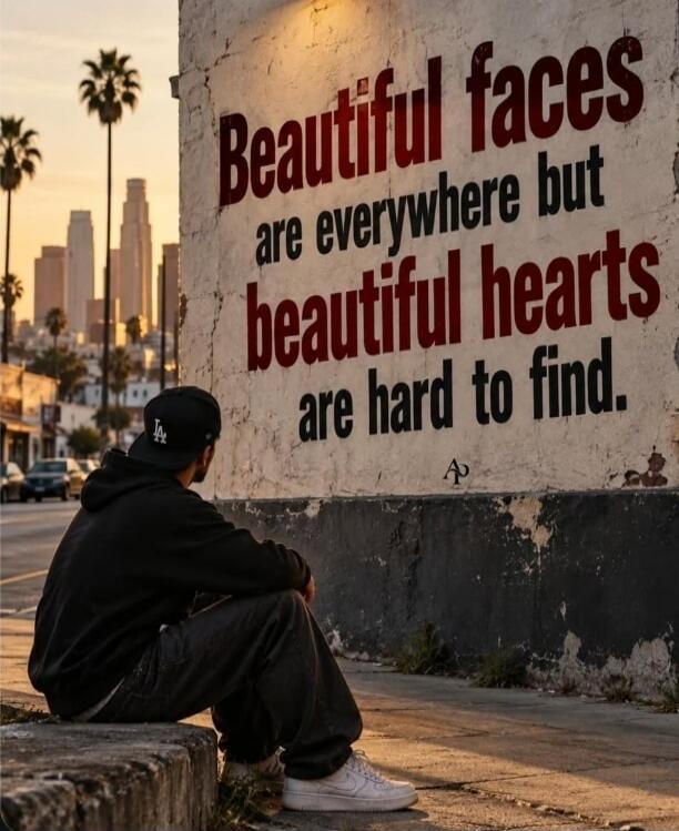 Beautiful faces are everywhere but beautiful hearts are hard to find.