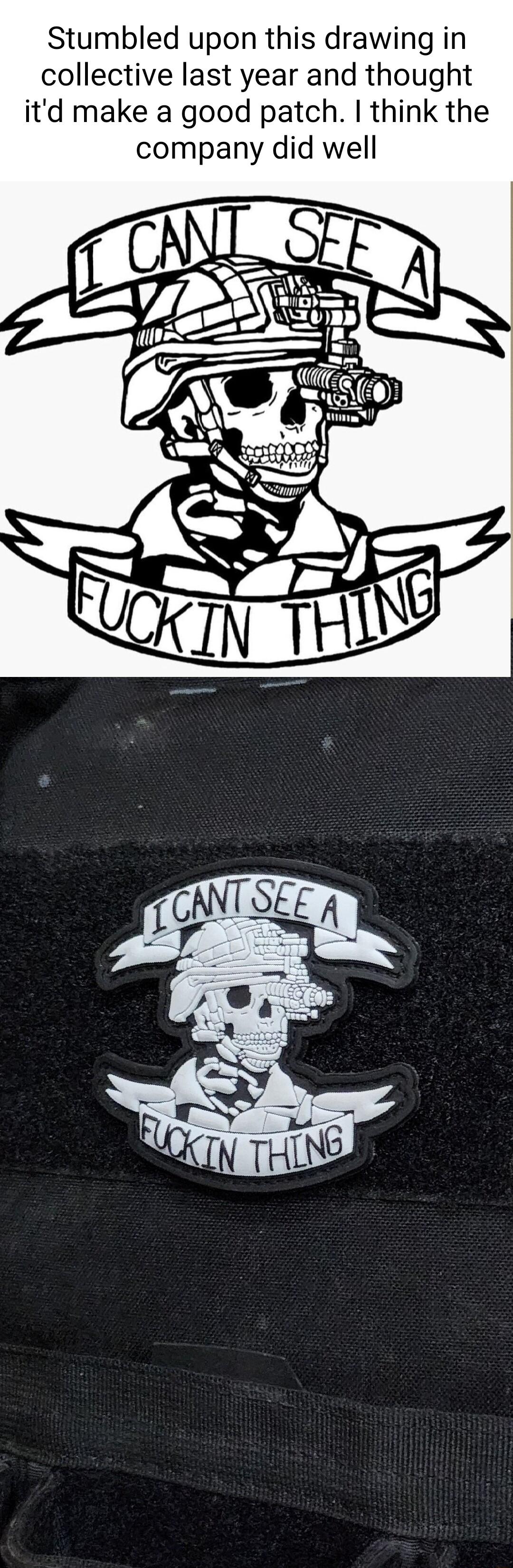 Stumbled upon this drawing in collective last year and thought itd make a good patch think the company did well