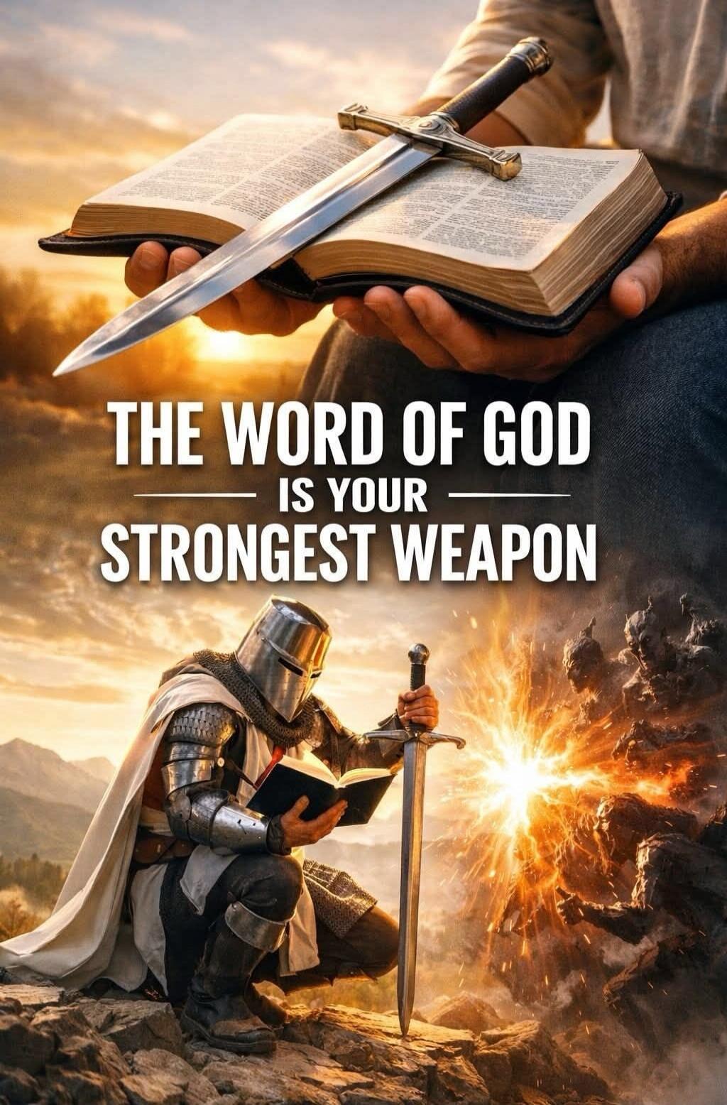 THE WORD OF GOD IS YOUR STRONGEST WEAPON