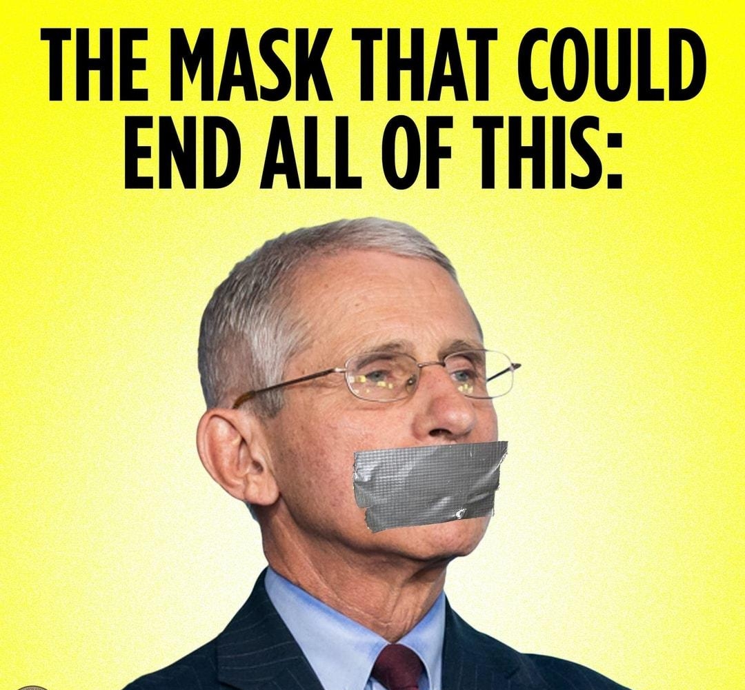 THE MASK THAT COULD END ALL OF THIS Ty
