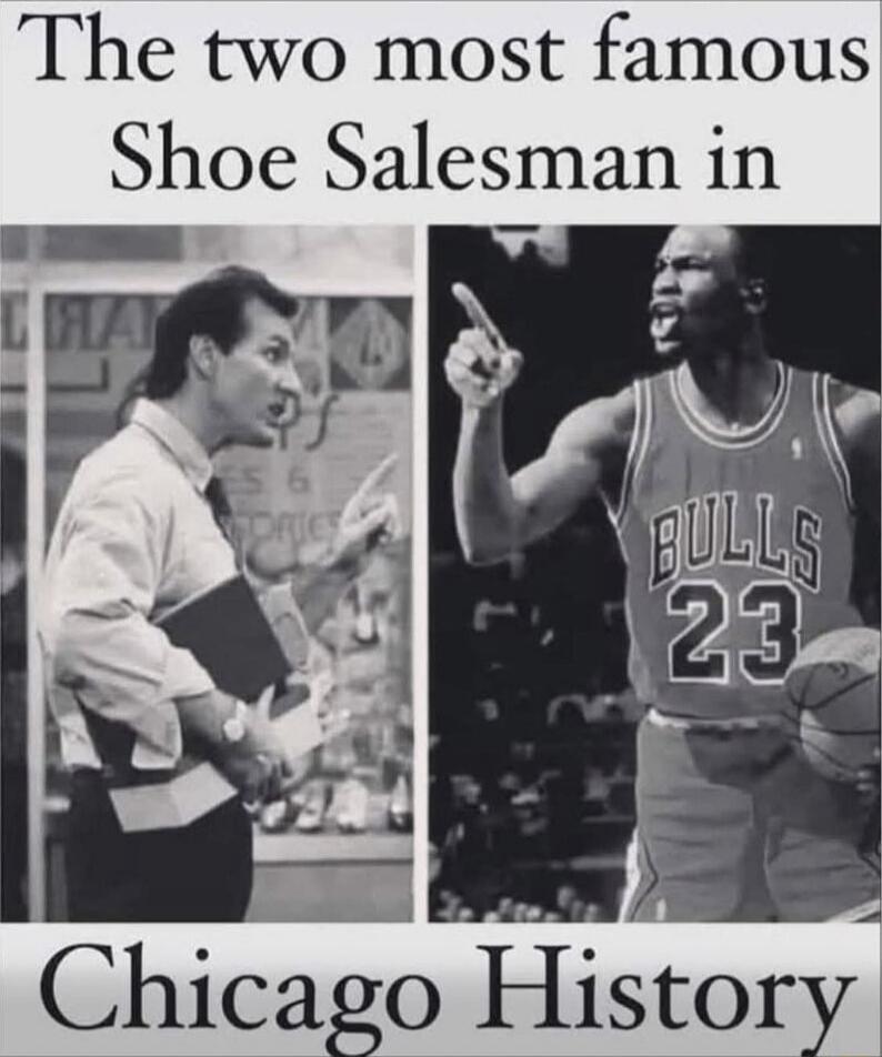 The two most famous Shoe Salesman in Chicago History