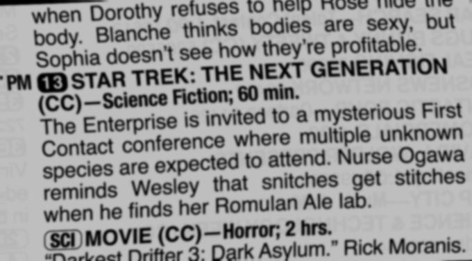 when Dorothy refuses 10 TSI THSE 700 8 body Blanche thinks bodies are sexy but Sophia doesnt see how theyre profitable reminds Wesley that snitches get stitches when he finds her Romulan Ale lab SC1MOVIE CCHorror 2 hrs S aar 3 Dark Asylum Rick Moranis