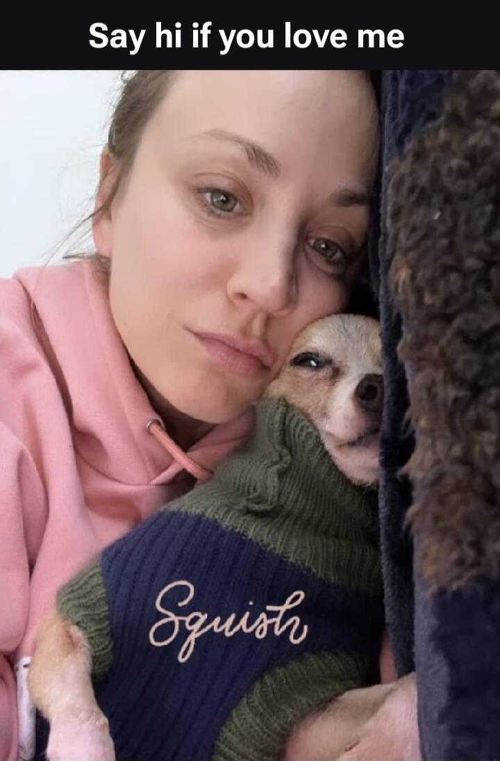 Say hi if you love me Squish