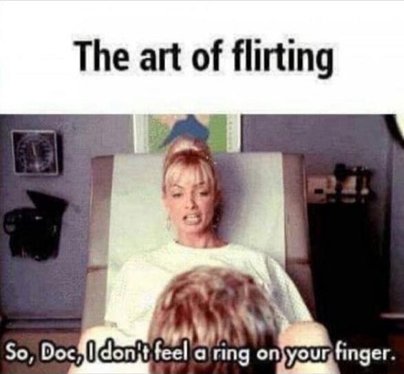 The art of flirting VI P b dcn BCI aring onjyour mger