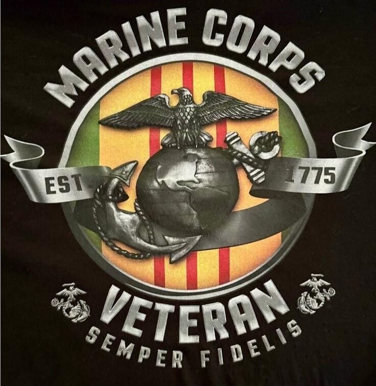 MARINE CORPS EST 1775 VETERAN SEMPER FIDELIS