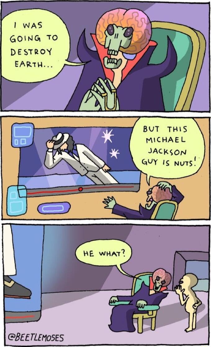 I WAS GOING TO DESTROY MICHAEL JACKSON BEETLEMOSES