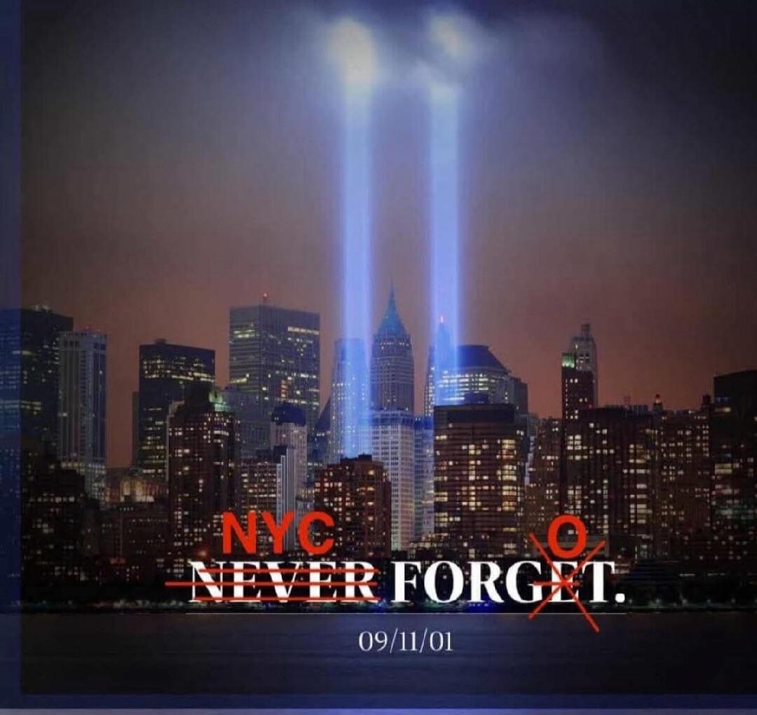 NYC NEVER FORGET. 09/11/01