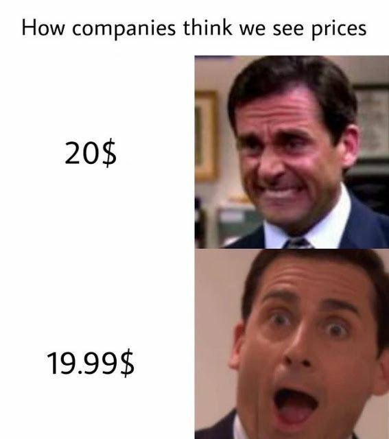 How companies think we see prices 1999