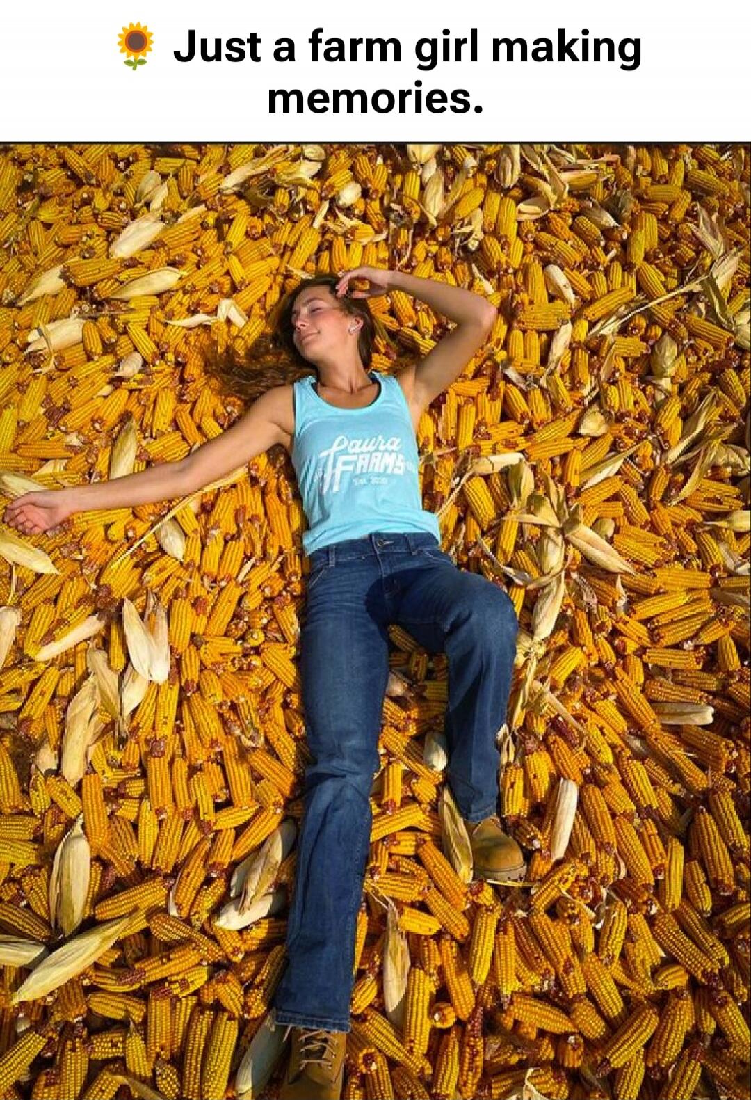 Just a farm girl making memories. Laura Farms