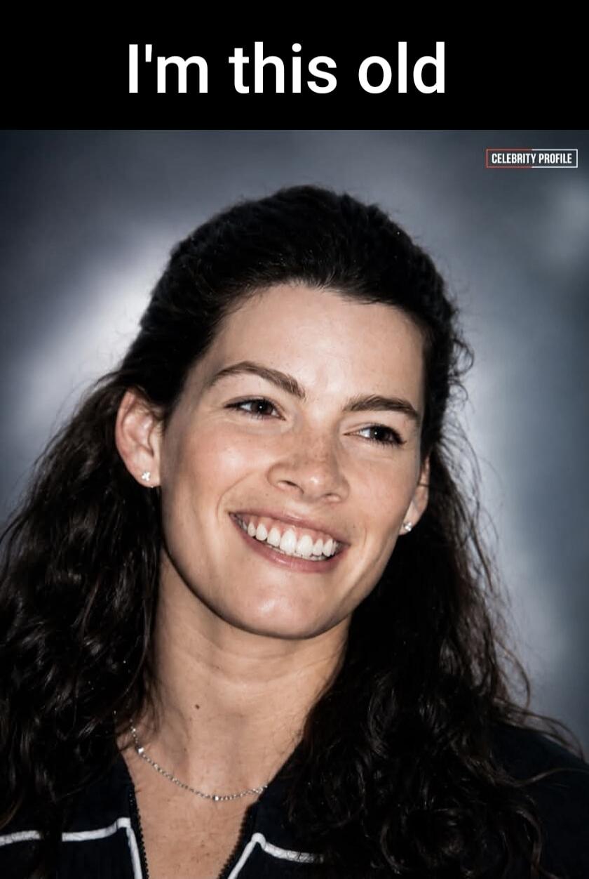 I'm this old. CELEBRITY PROFILE
