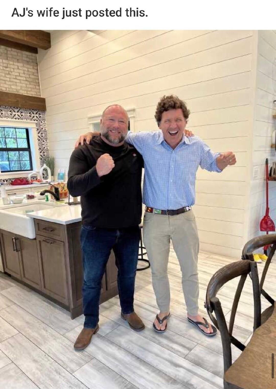 AJs wife just posted this