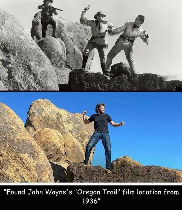 regon Trail film location from 1936