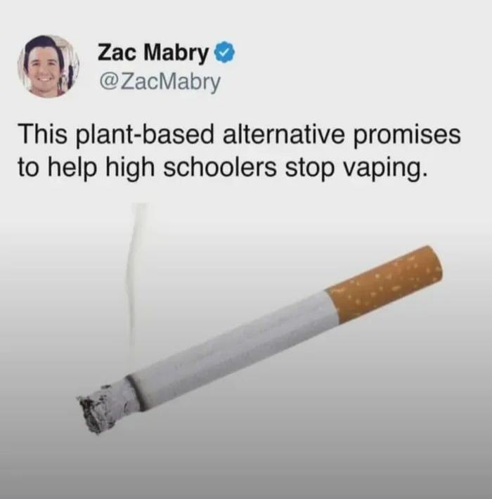 This plant-based alternative promises to help high schoolers stop vaping.