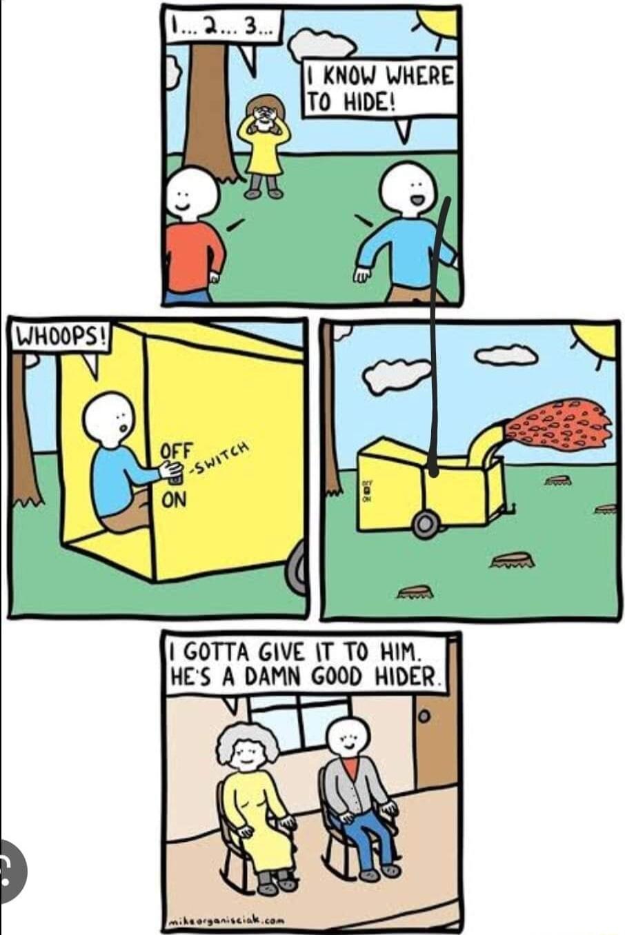 e T KNOW WHERE To_HioE S