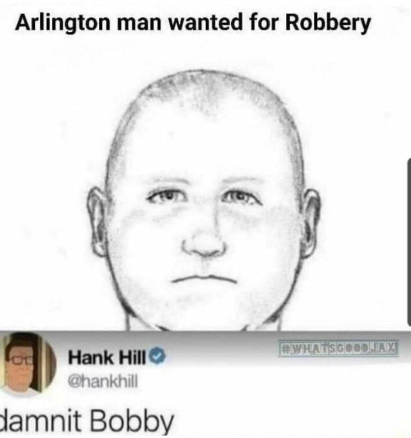 Arlington man wanted for Robbery jamnit Bobby