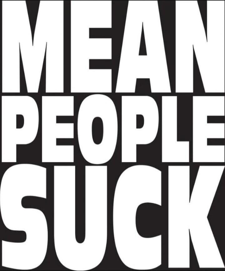 MEAN PEOPLE SUCK