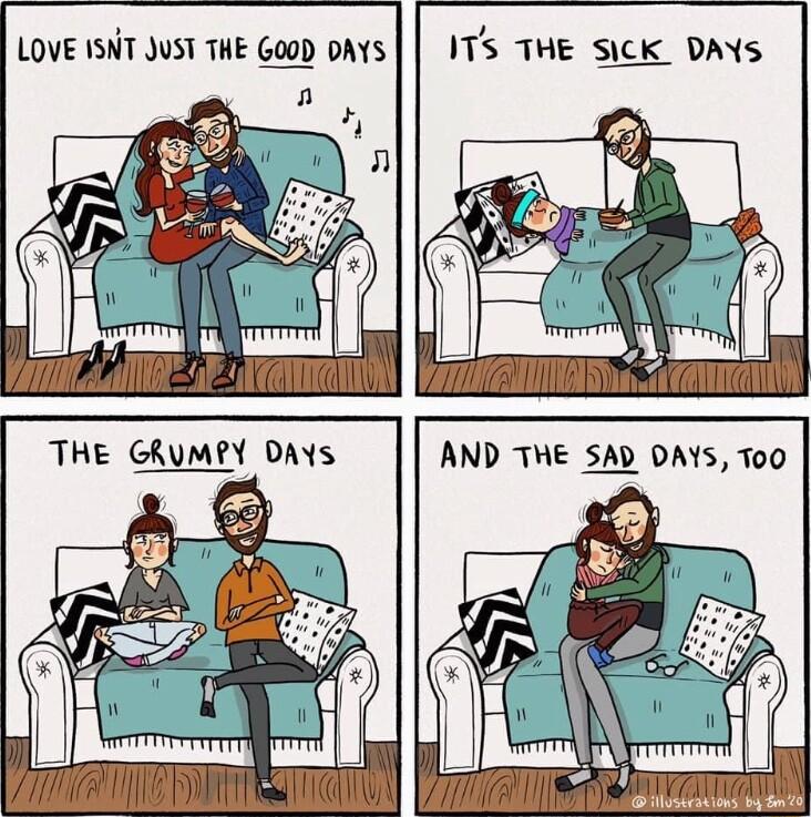 LOVE ISNT JuST THE 60D DAYS ITS THE SIck DAYS