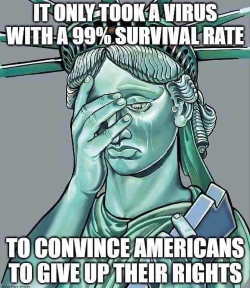 plllY TOOKAVIRUS WITHA 99 T0GIVEUPTHEIR RIGHTS