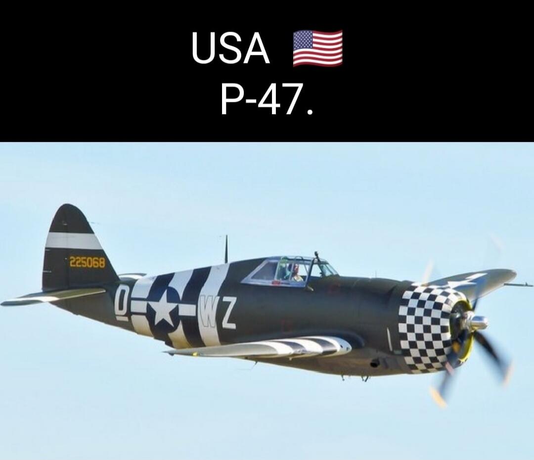 USA P-47.
