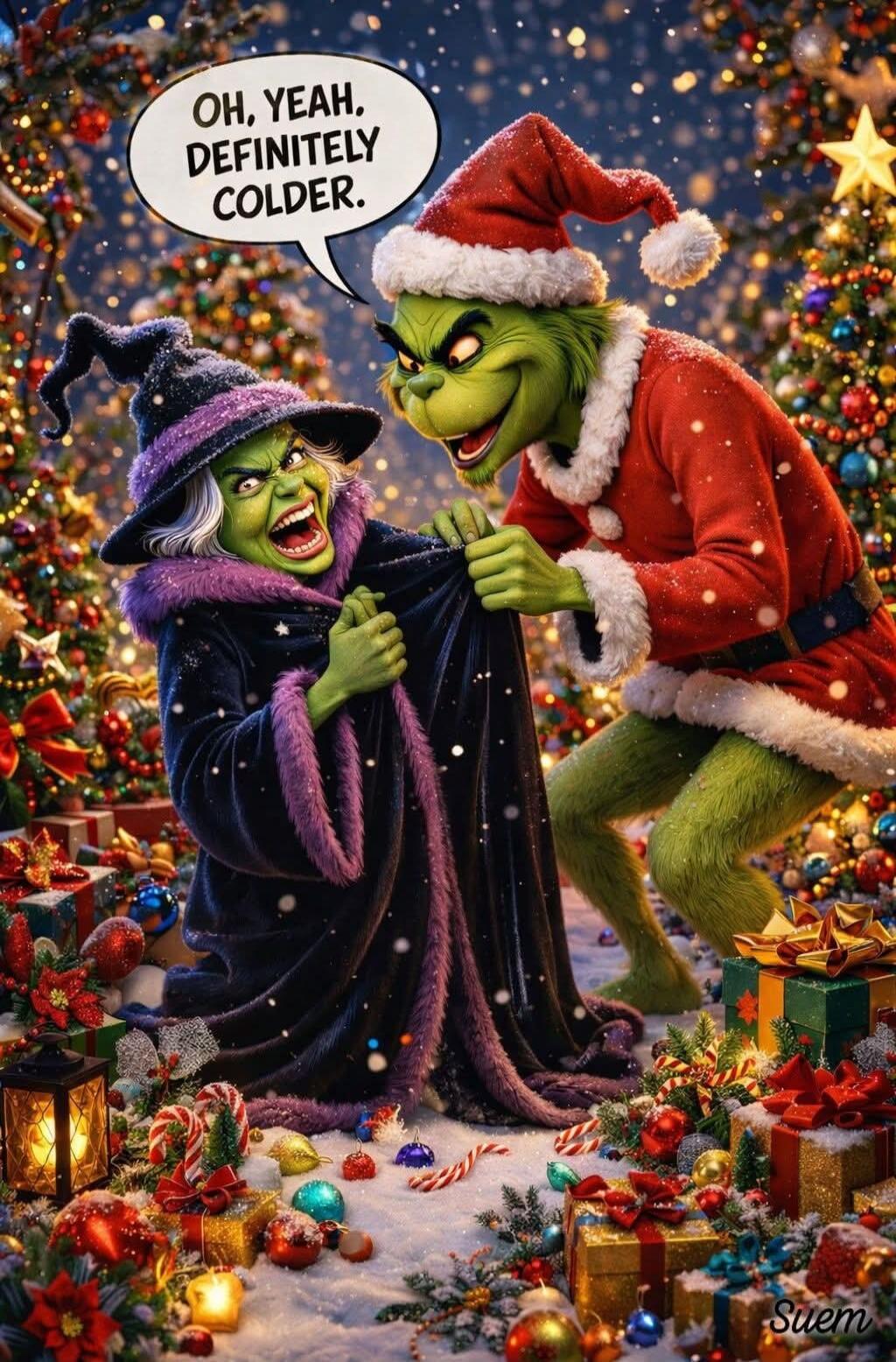 Oh, yeah. Definitely colder.