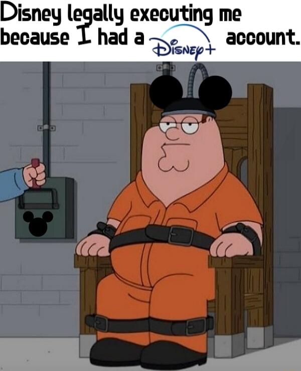 Disney laug executlng me because 1 had a account