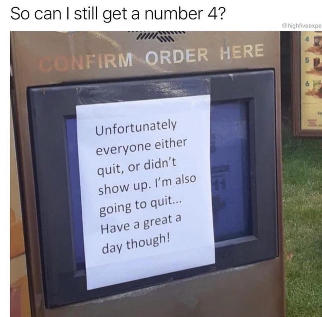 So can still get a number 47