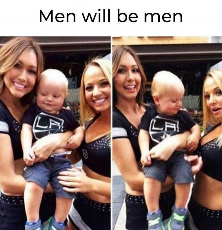 Men will be men