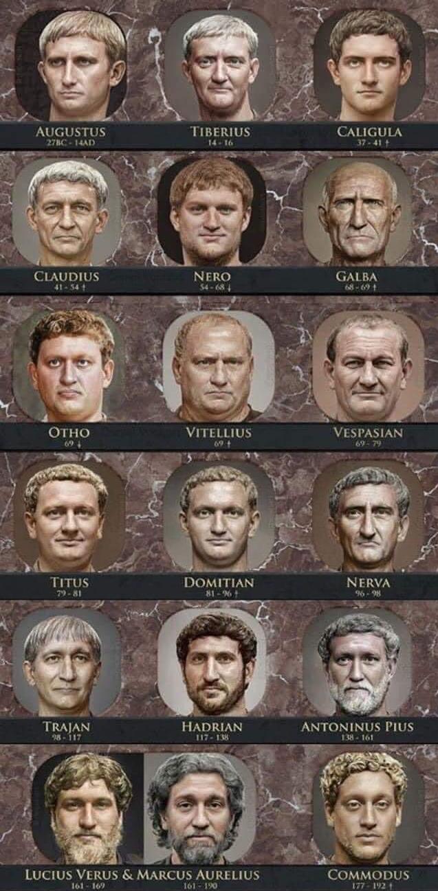 VITELLIUS VESPASIAN oy ey X 5 f A b g L o llllrN N SRXA A D ANTONINUS PIUS LUCIUS VERUS MARCUS AURELIUS