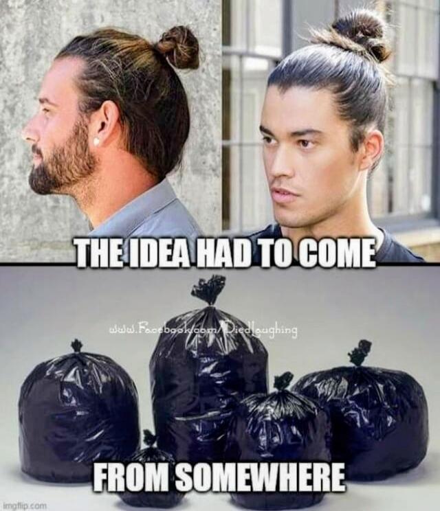 THE IDEA HAD TO COME FROM SOMEWHERE