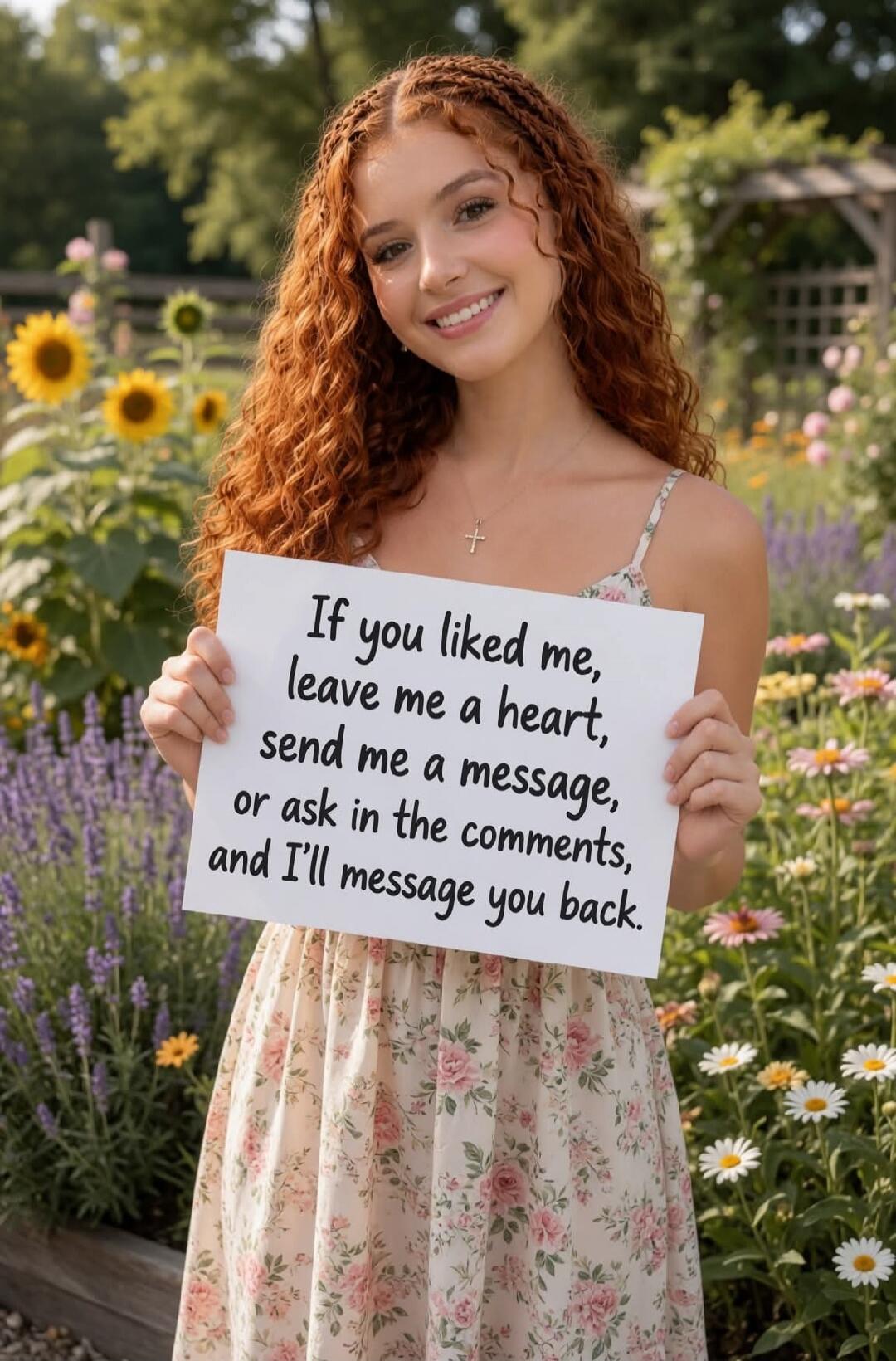 If you liked me, leave me a heart, send me a message, or ask in the comments, and I'll message you back.