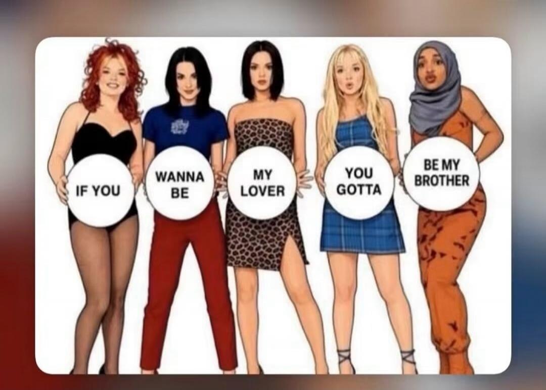 IF YOU WANNA BE MY LOVER YOU GOTTA BE MY BROTHER