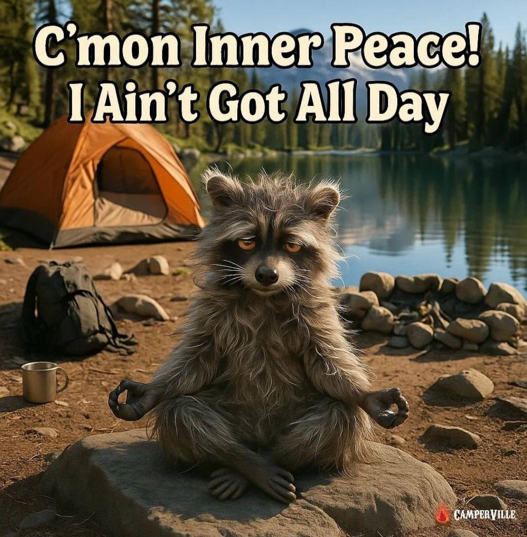 C'mon Inner Peace! I Ain't Got All Day
CamperVille
