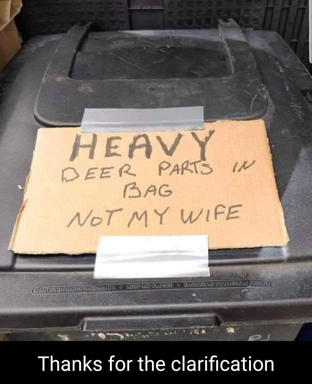 Thanks for the clarification