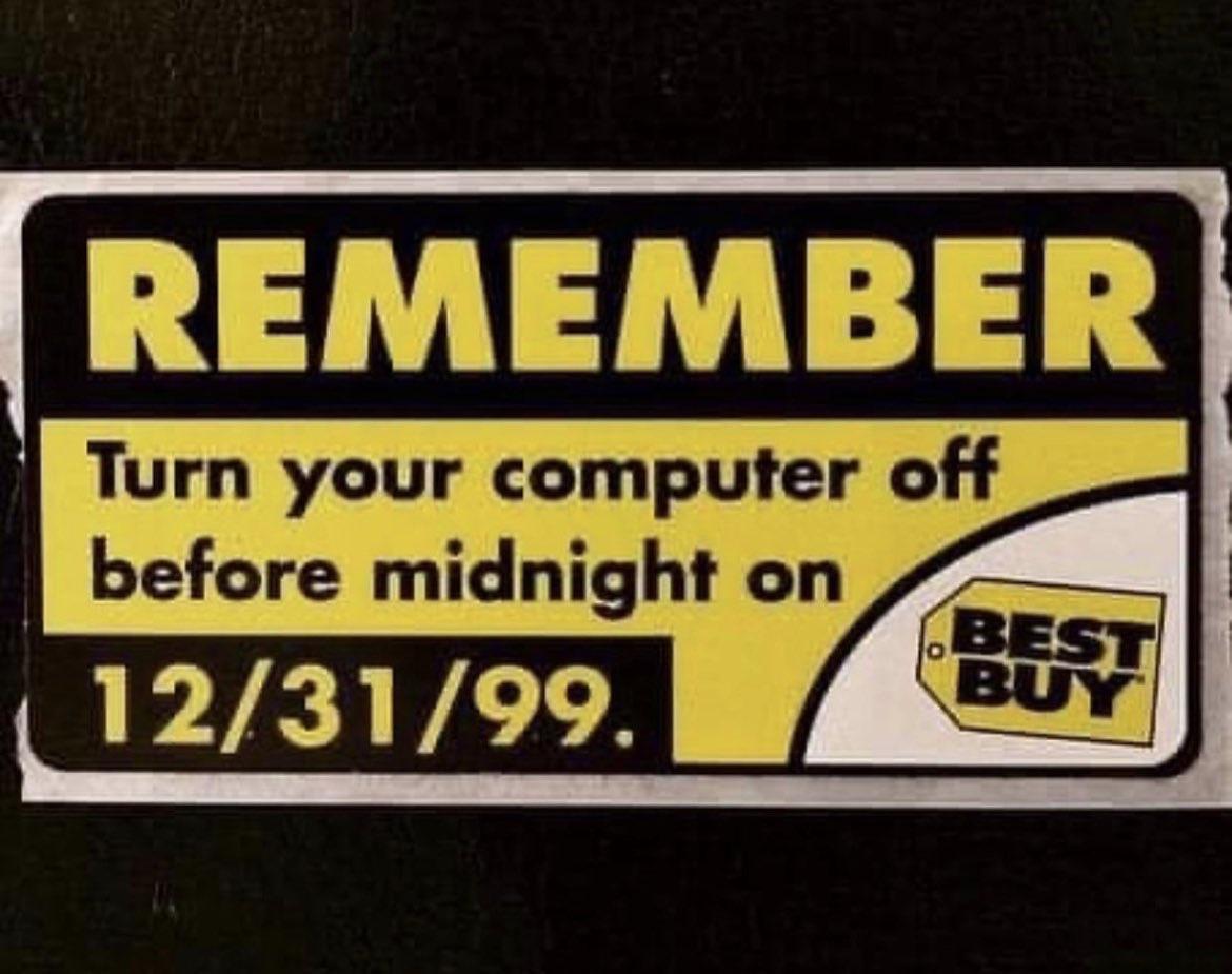 Turn your computer off before midnight on PYEIED