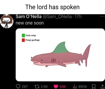 The lord has spoken Sam ONella y New one soon